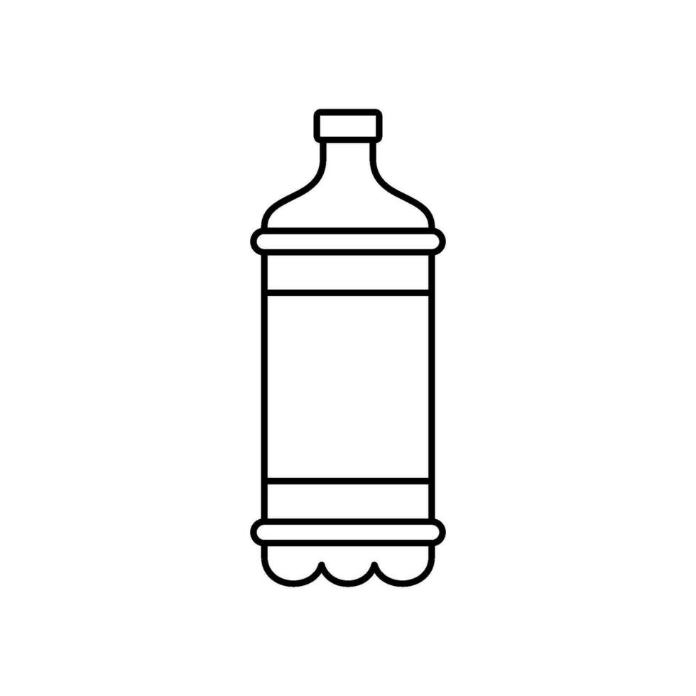 Plastic Bottle Icon vector design templates simple and modern concept