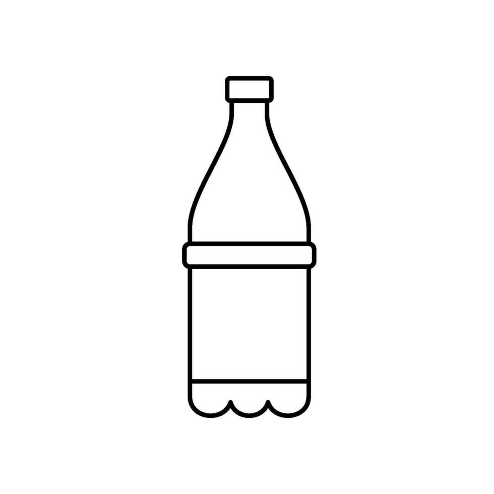 Plastic Bottle Icon vector design templates simple and modern concept