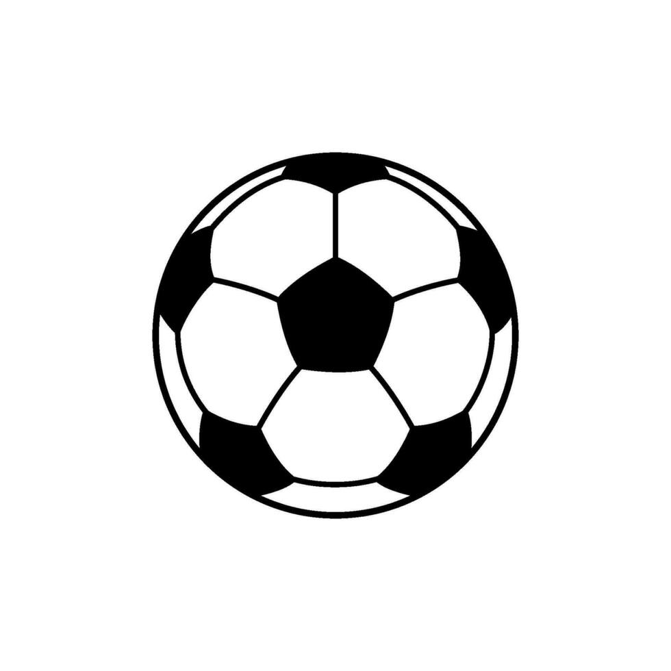 fútbol pelota icono vector diseño plantillas sencillo y moderno