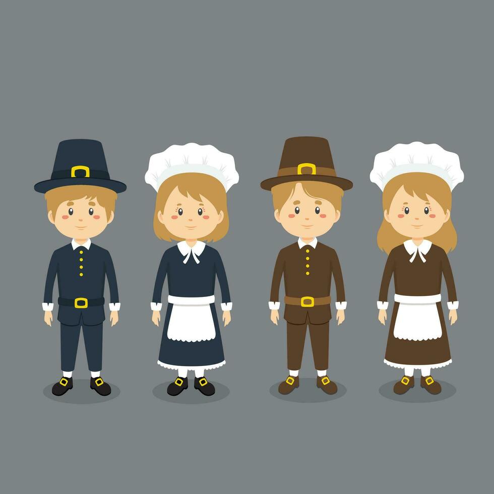 Set of Thanksgiving Character vector