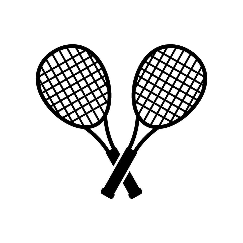 raqueta tenis icono vector diseño plantillas