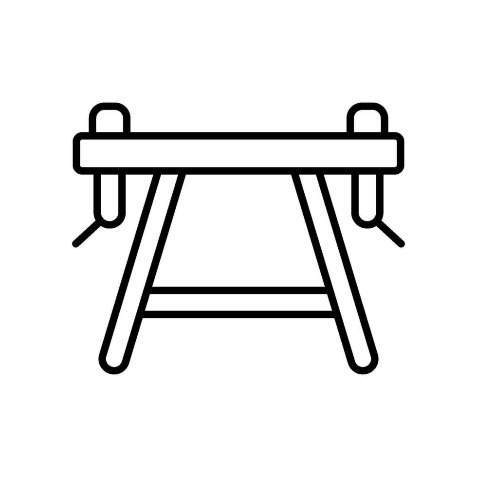 banco de trabajo icono vector diseño plantillas sencillo y moderno