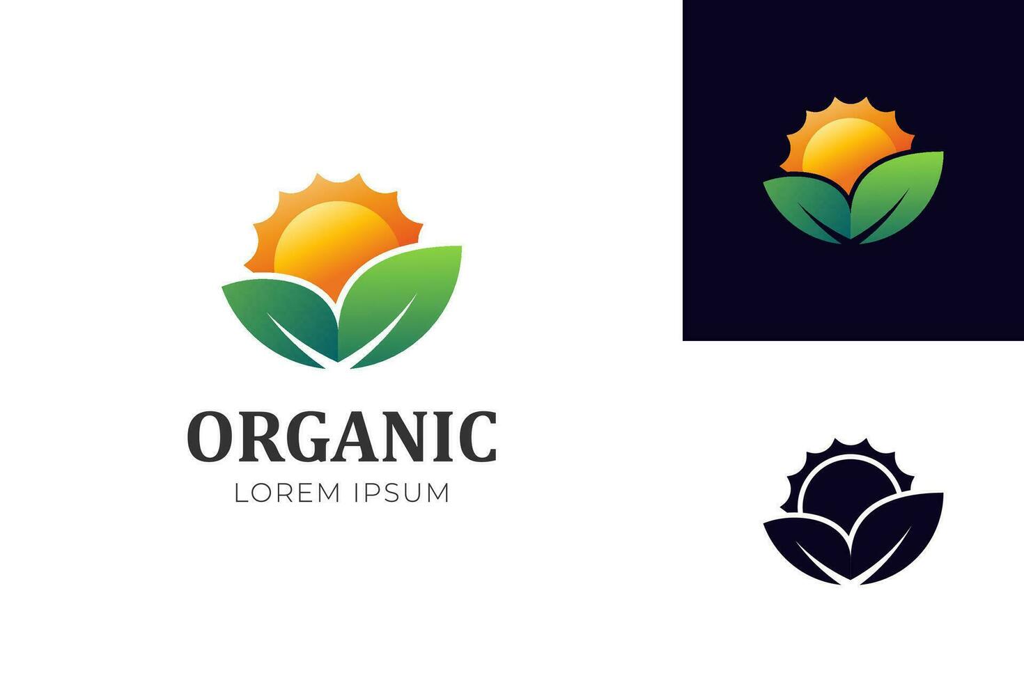 Dom subir hoja logo icono diseño para alternativa energía concepto. eco orgánico verde granja natural Fresco productos vector