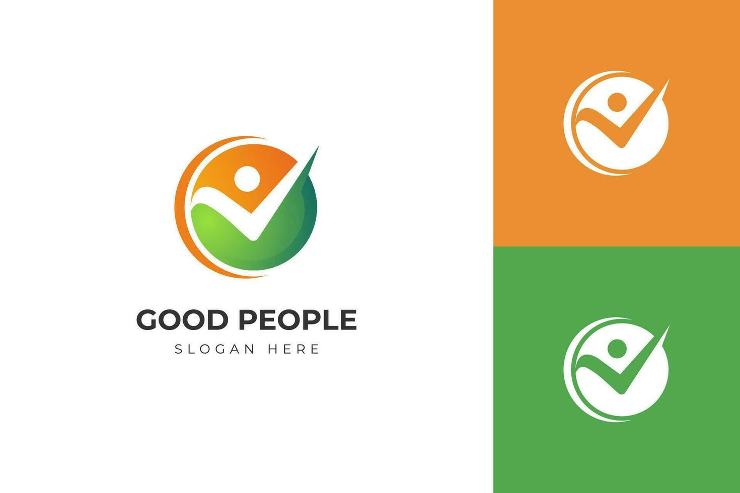 business success People Check Logo design, human good service icon symbol, analysis health check logo element. coach logo symbol vector