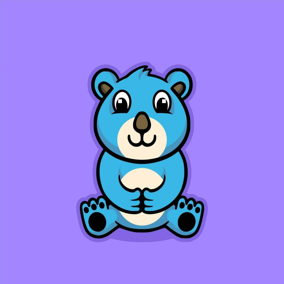 Koala mascot cartoon vector