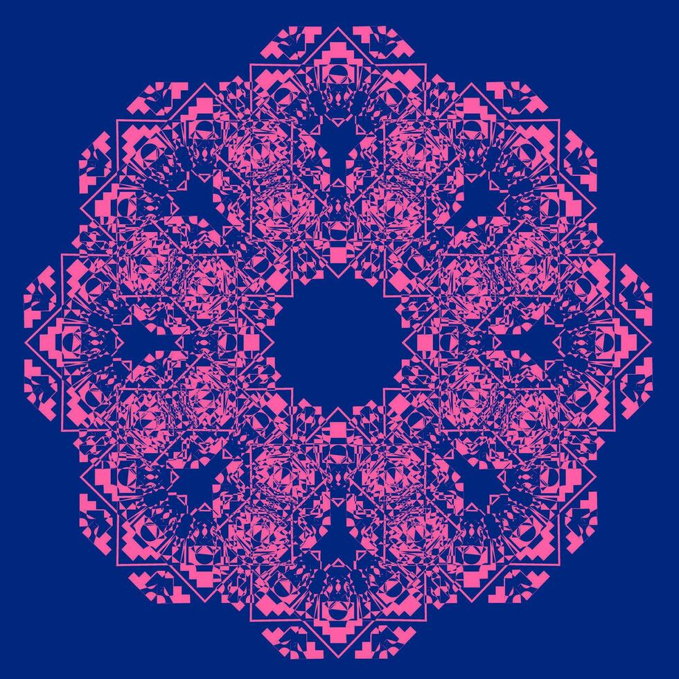 Harmony in Mandala Masterpiece vector