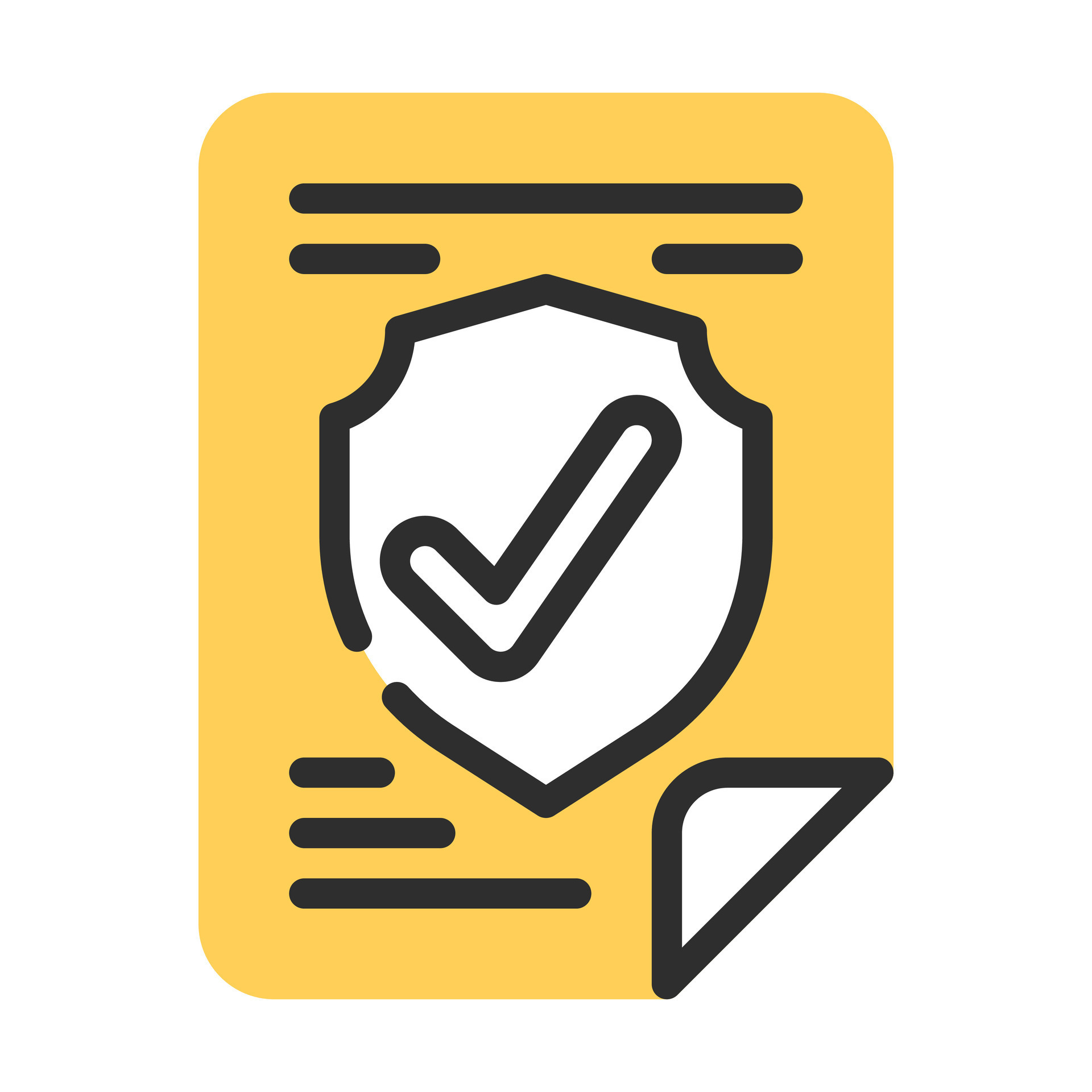 data protection flat icon 25675190 Vector Art at Vecteezy