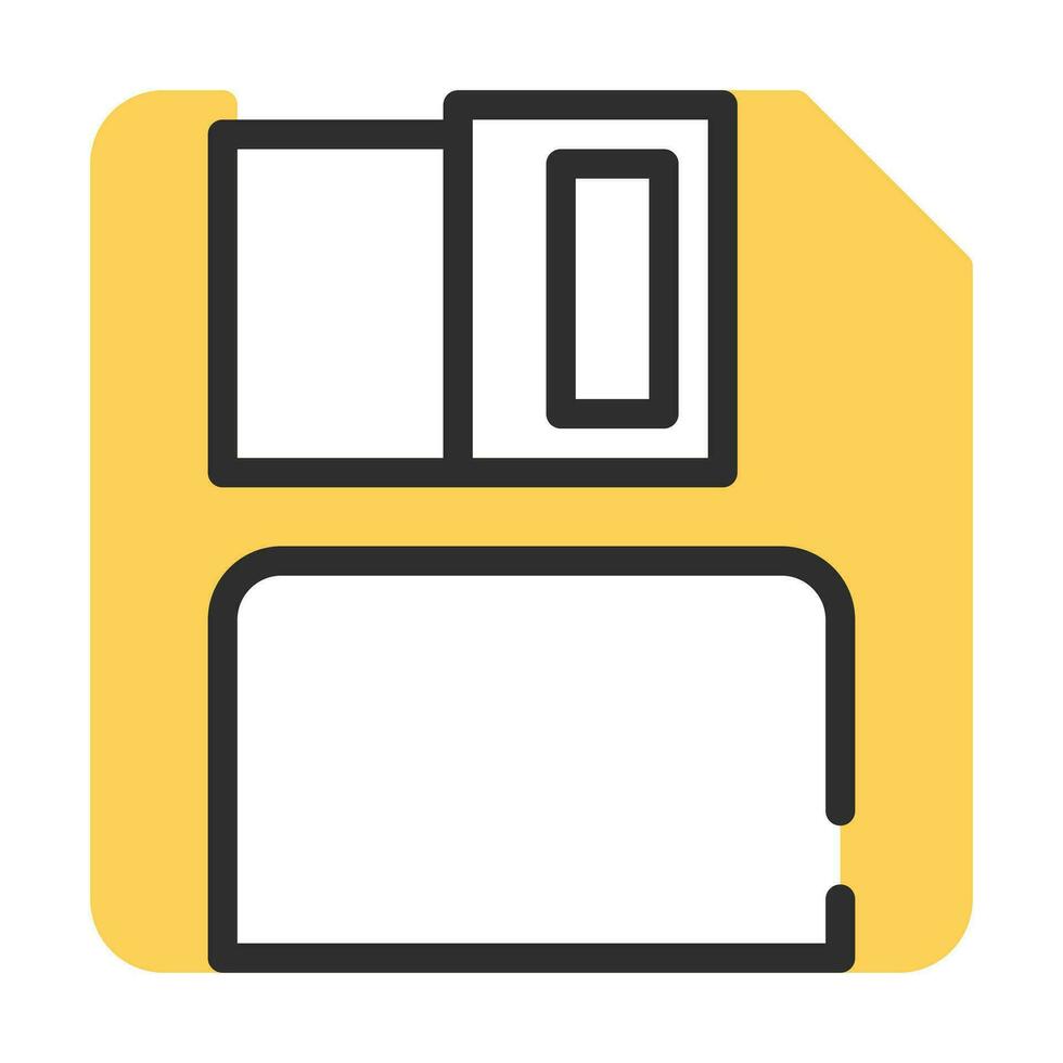 floppy disk flat icon vector