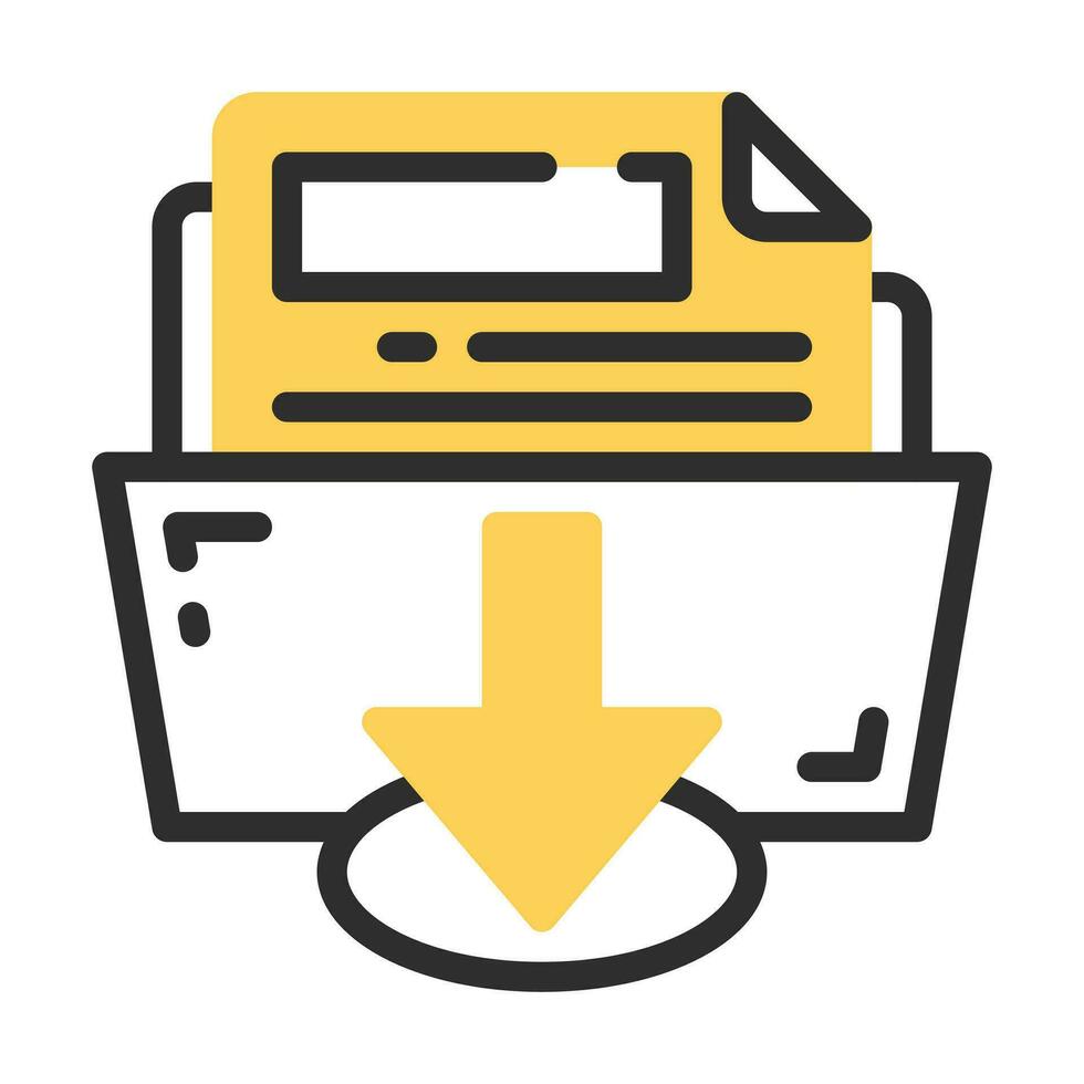 save file flat icon vector