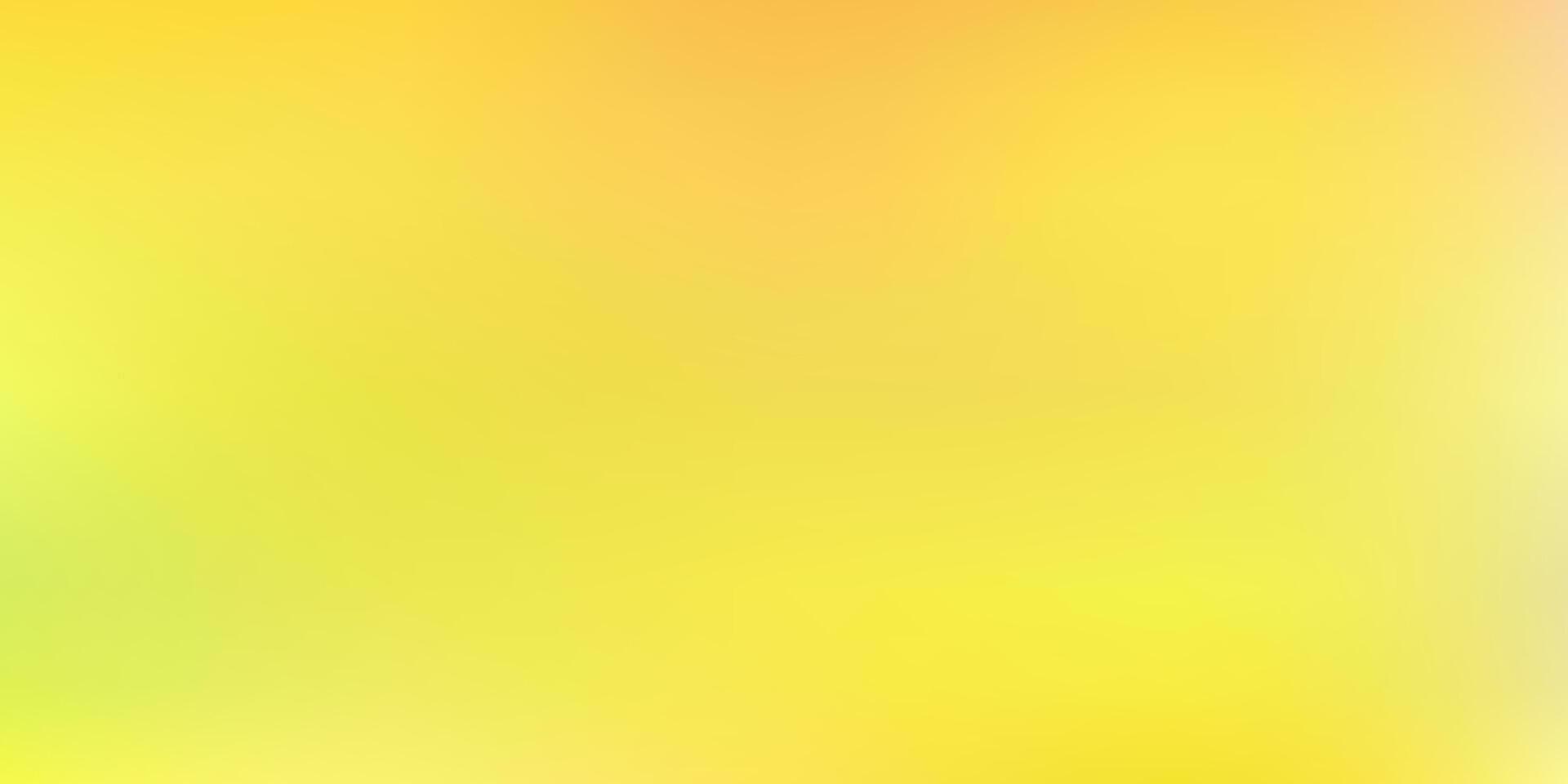 Light green, yellow vector abstract blur drawing.