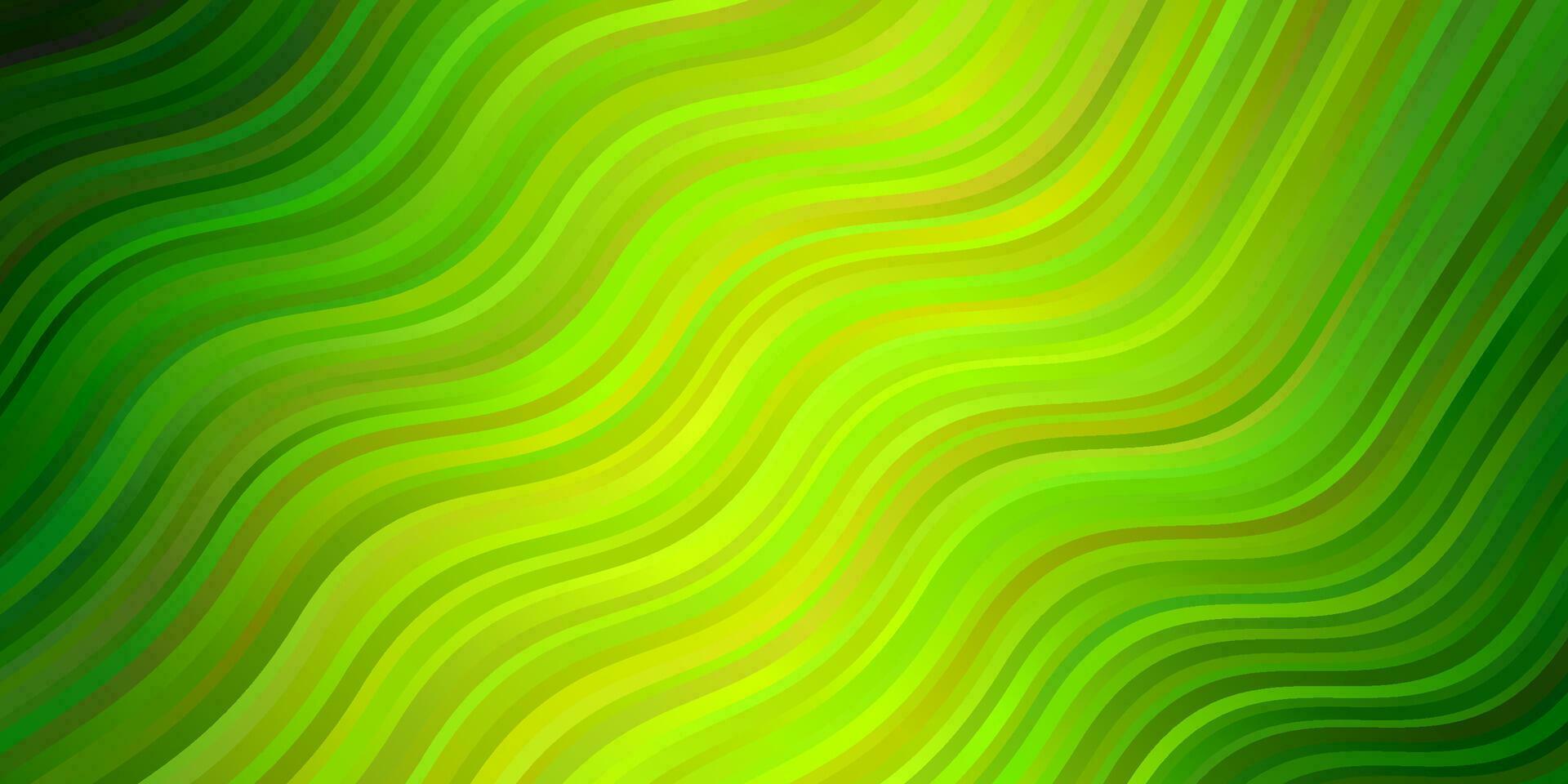 Light Green, Yellow vector background with bows.