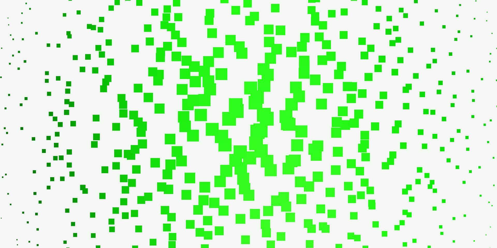 plantilla de vector verde claro con rectángulos.