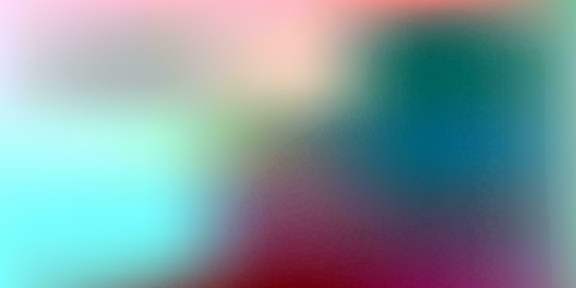 Light green, red vector abstract blur layout.