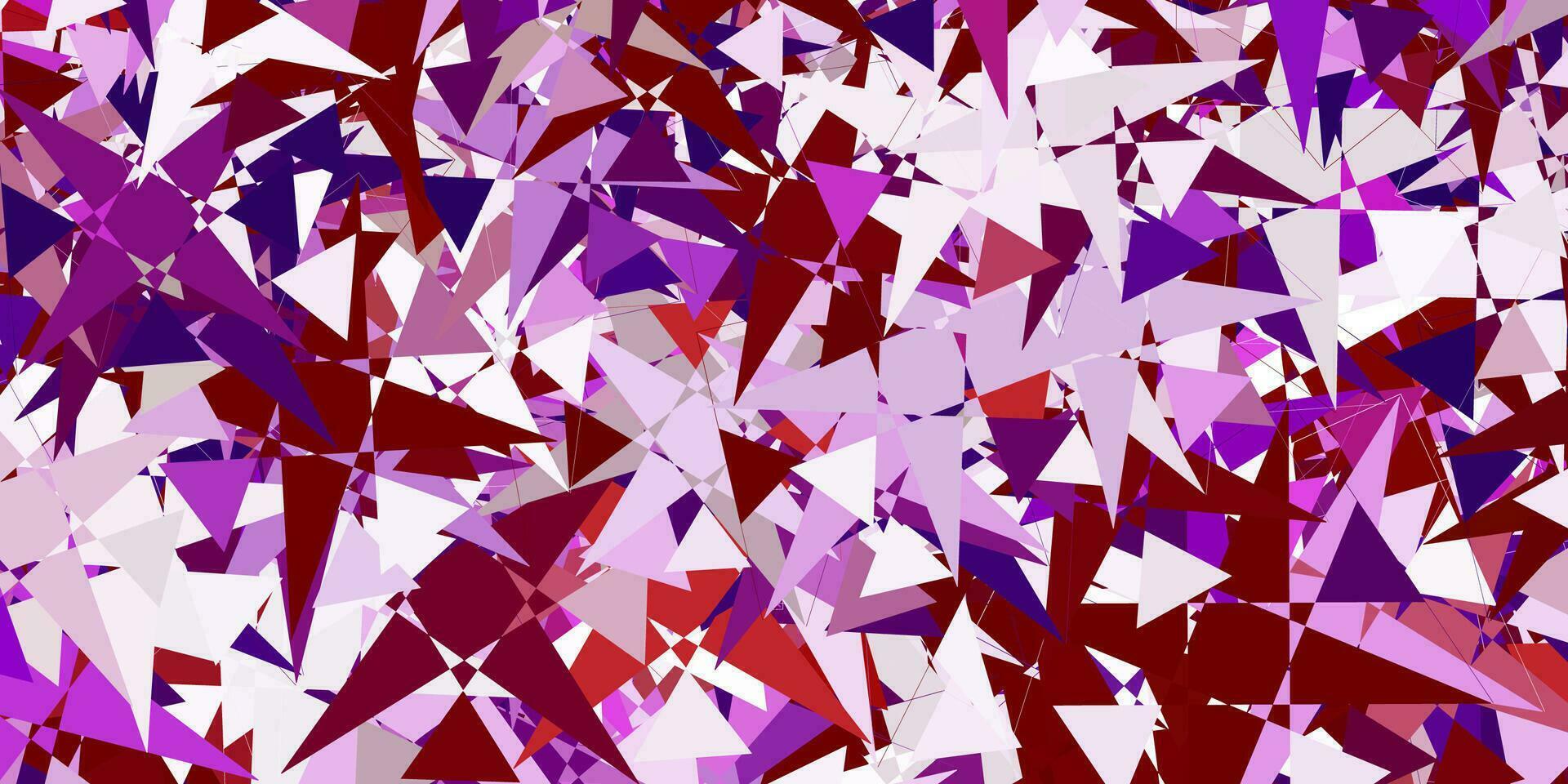 Light Blue, Red vector texture with random triangles.