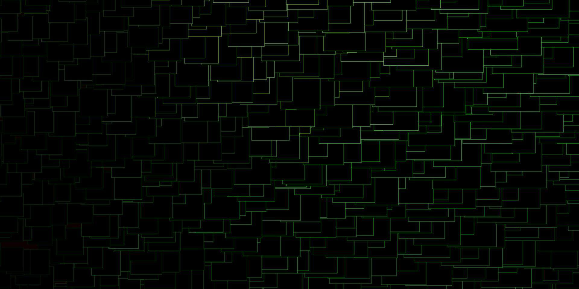 Dark Green vector background in polygonal style.