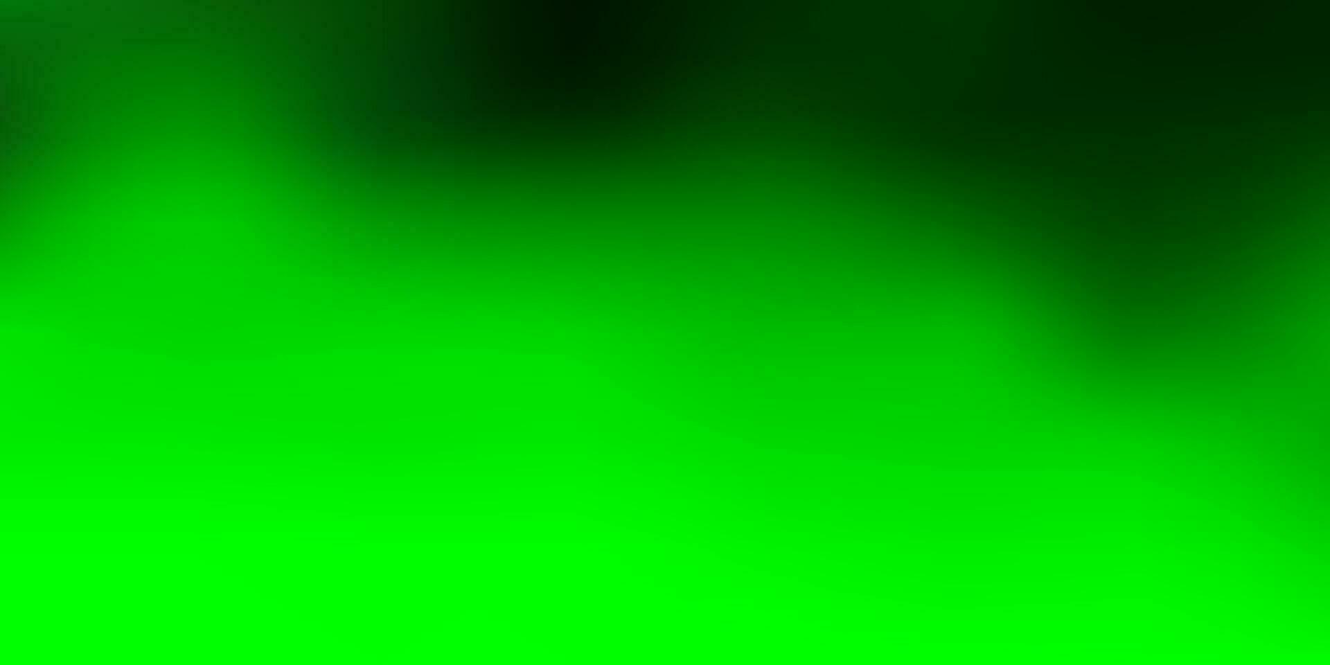 Light green vector blurred pattern.