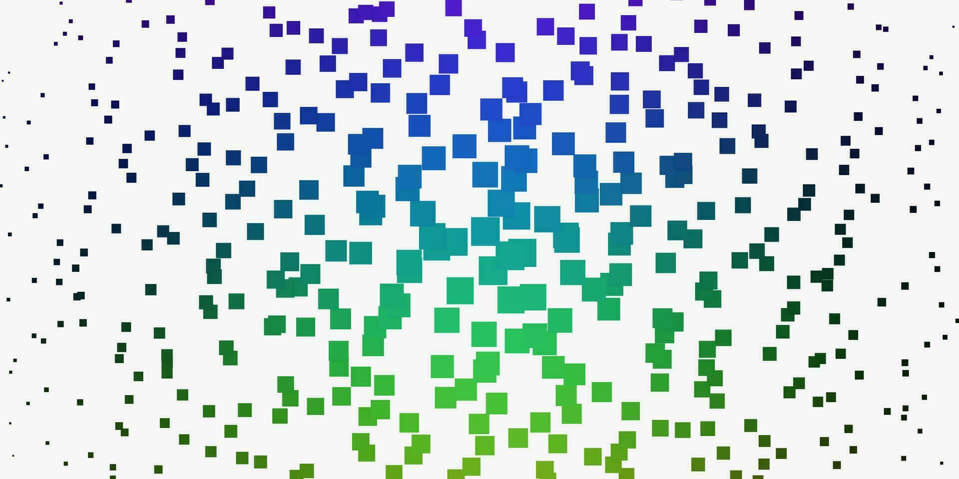 Light Multicolor vector template with rectangles.