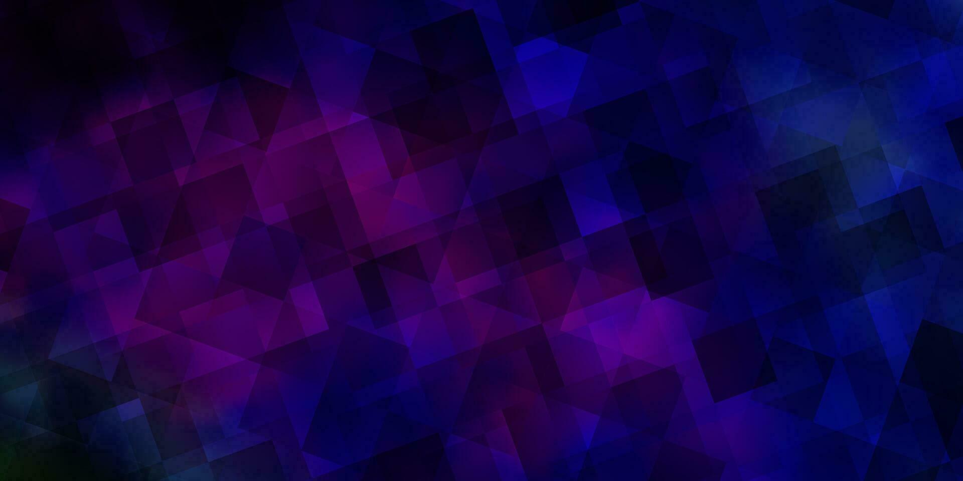 Dark Multicolor vector layout with lines, triangles.