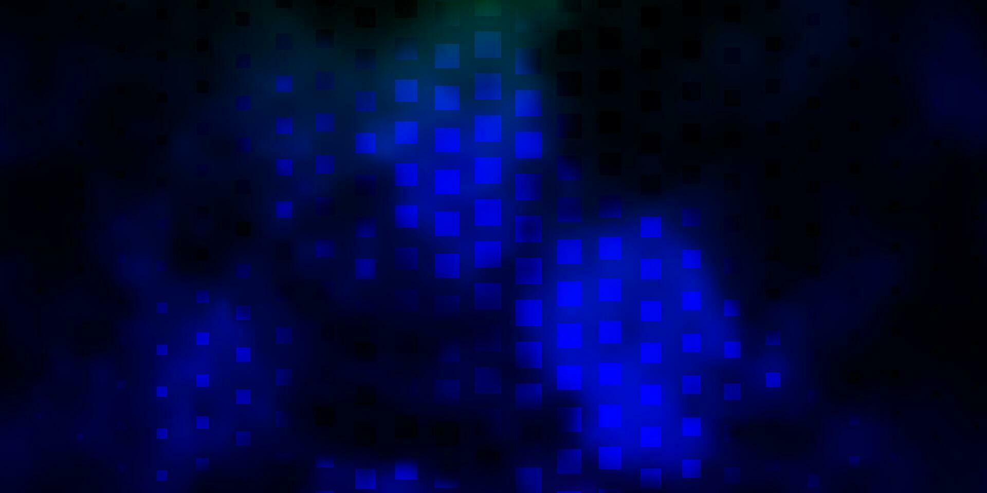 Dark Multicolor vector backdrop with rectangles.