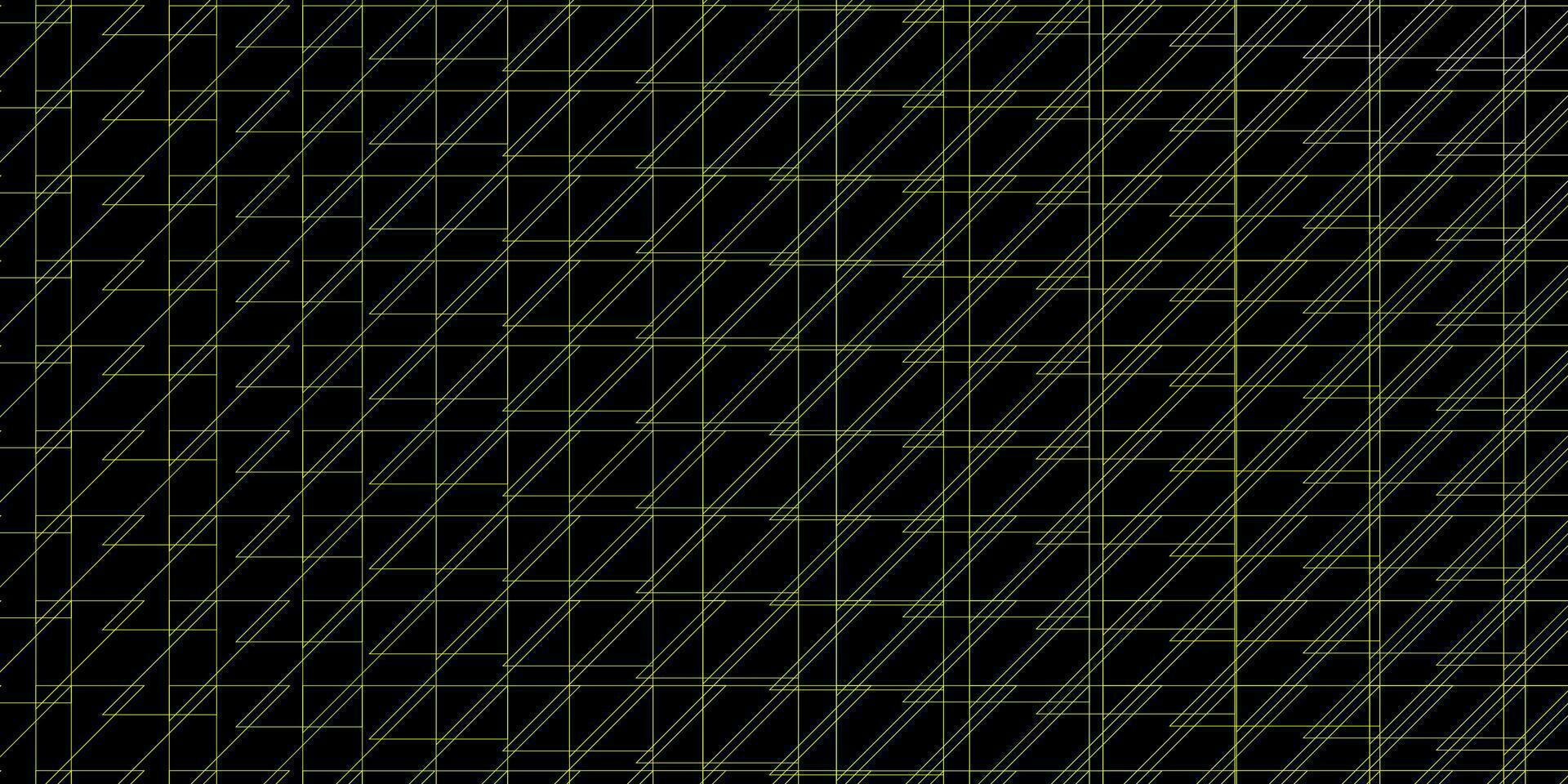 Dark Green, Yellow vector texture with lines.