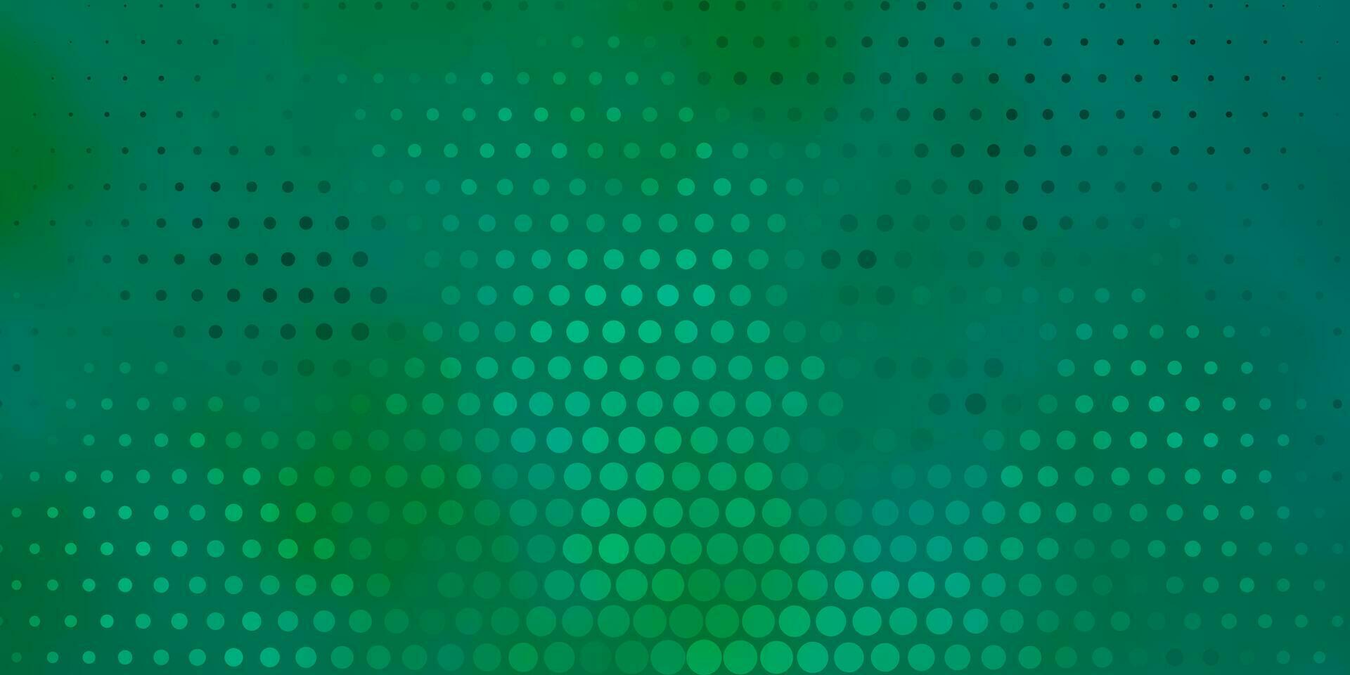 Light Green vector layout with circle shapes.