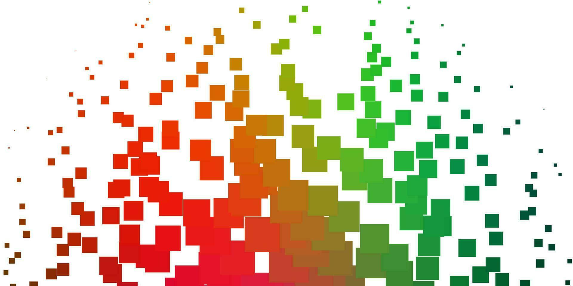 Light Multicolor vector pattern in square style.