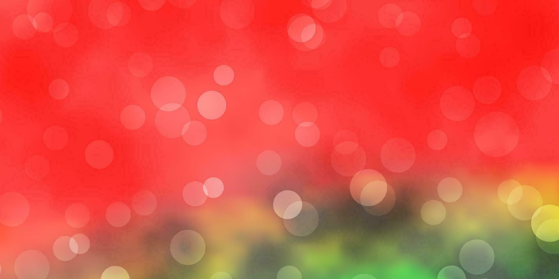 Dark Multicolor vector layout with circle shapes.