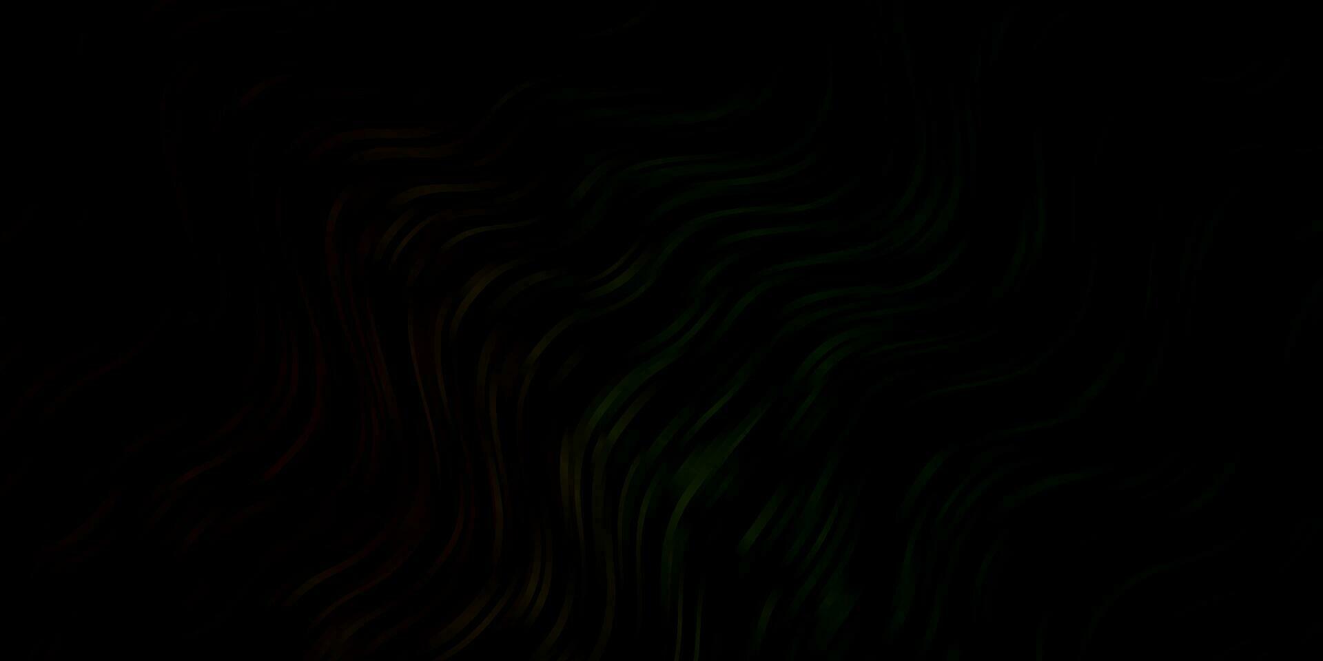 Dark Green, Red vector background with bows.