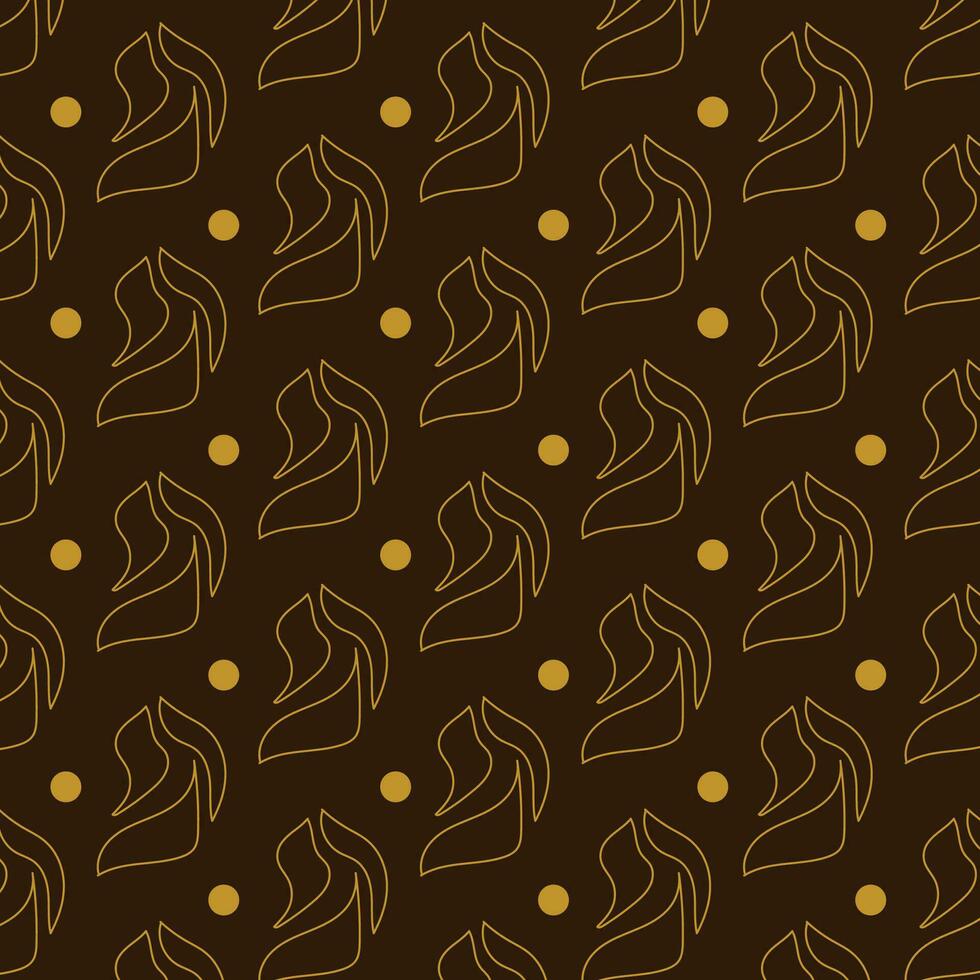 Brown Diagonal Pattern Design Element vector