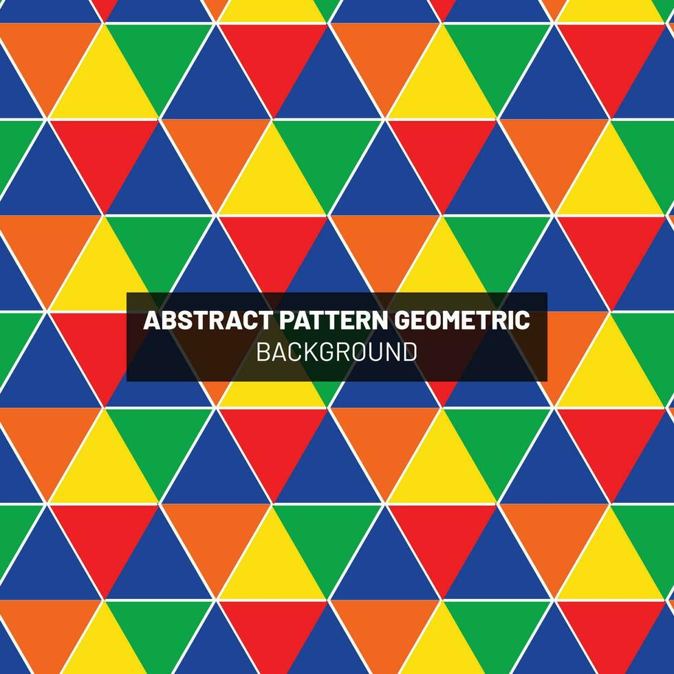Abstract Pattern Geometric Background Design vector