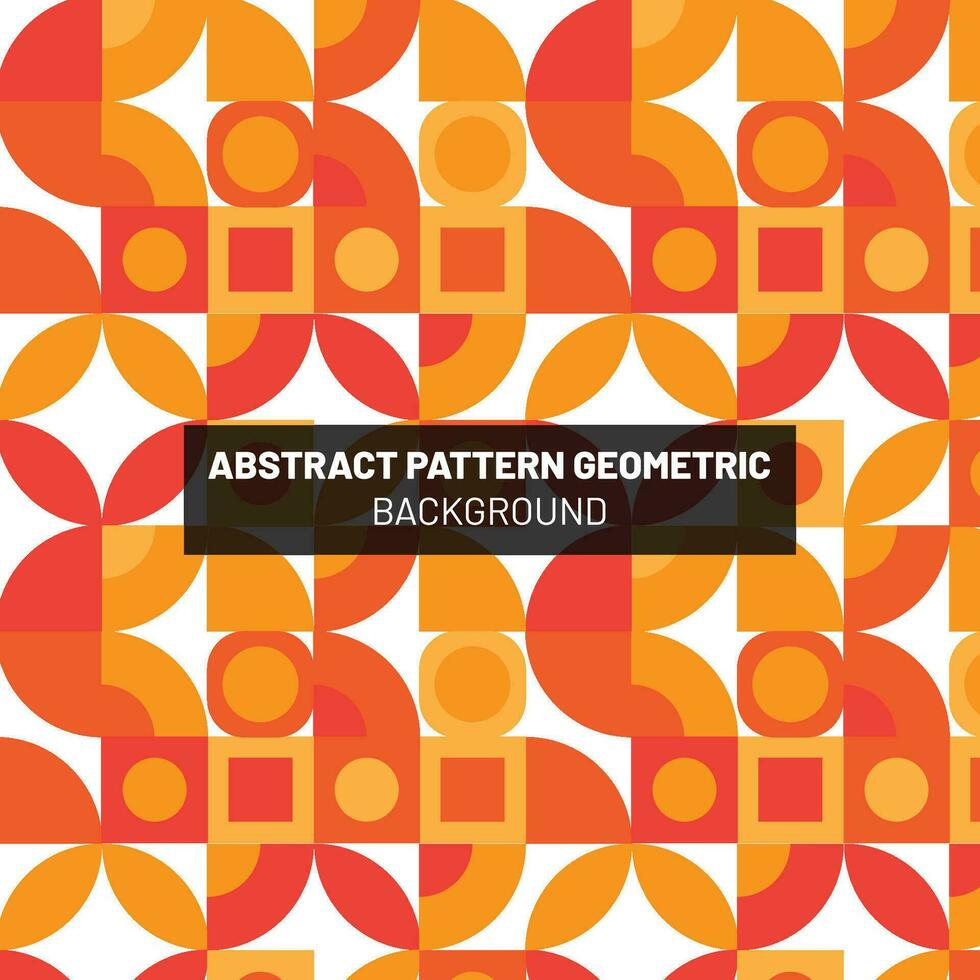 Abstract Pattern Geometric Background Design vector