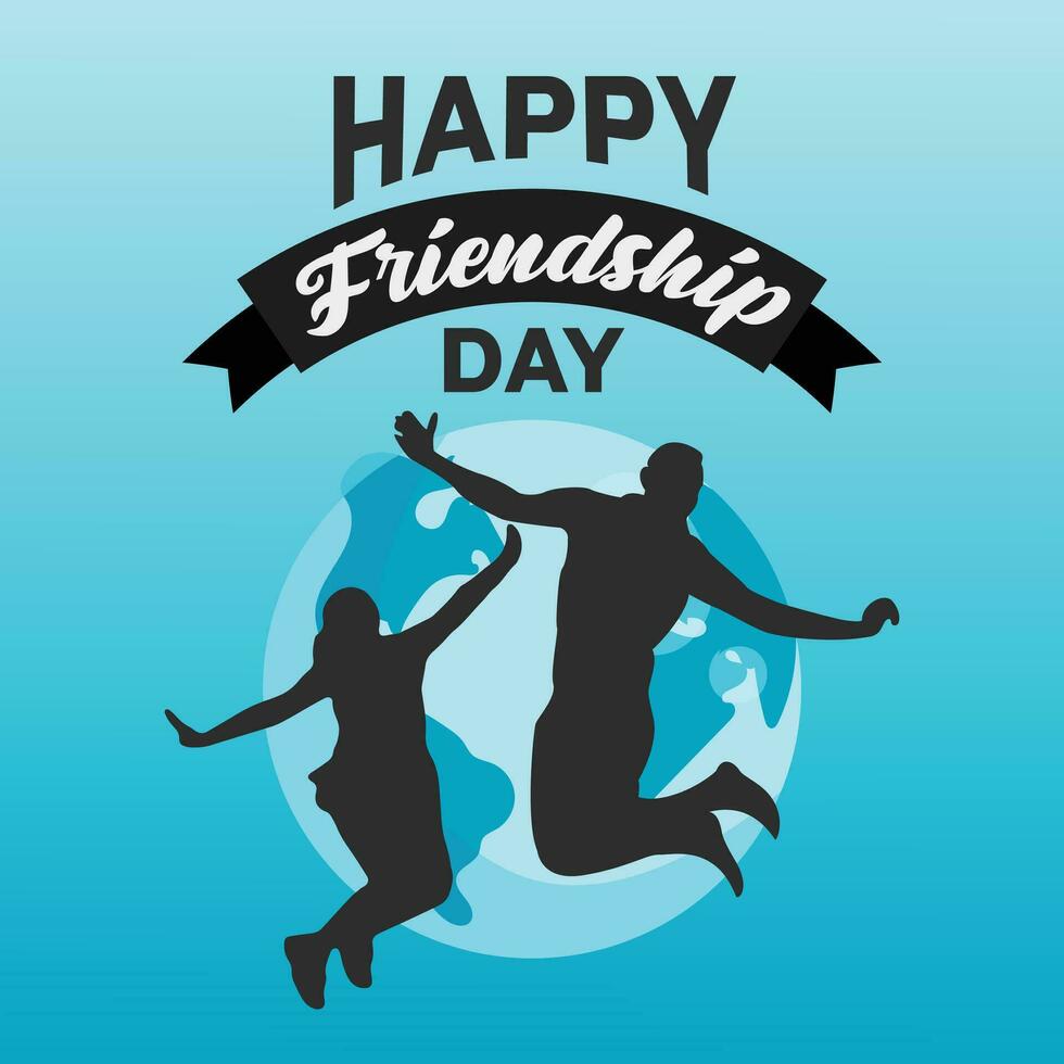 friendship day, international friendship day, friendship day design, vector