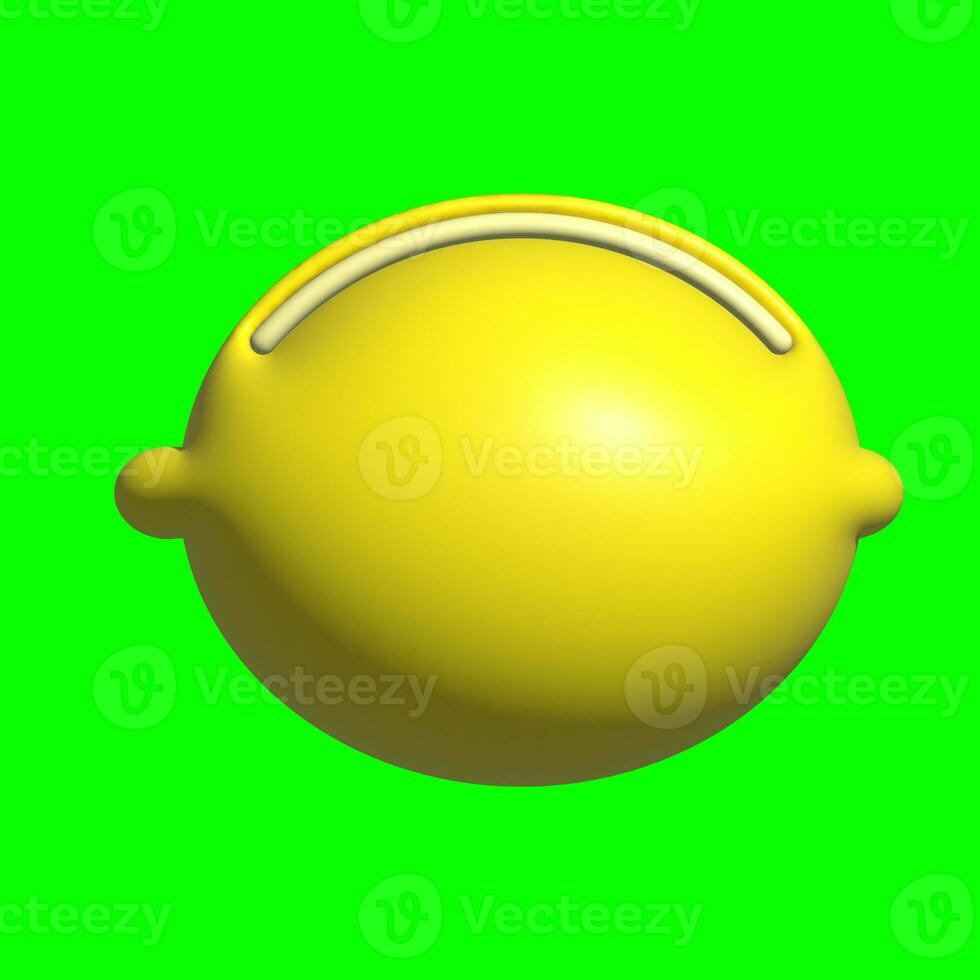 3D Bakery Ingredients Asset with a greenscreen background photo