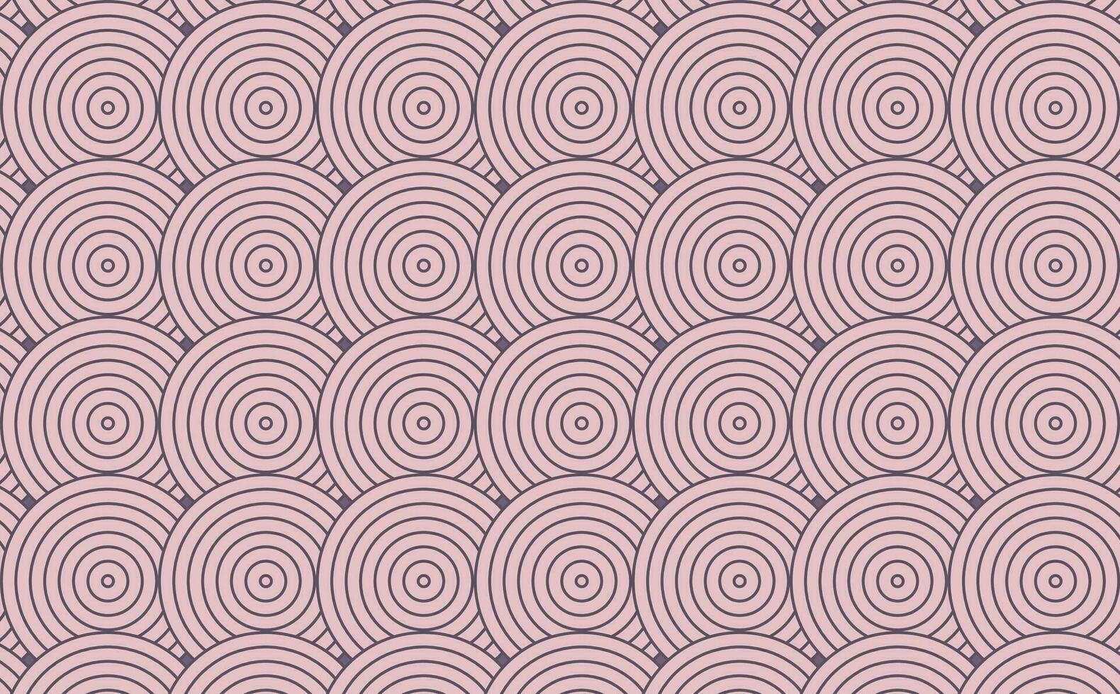 Repeated circle background pattern. vector