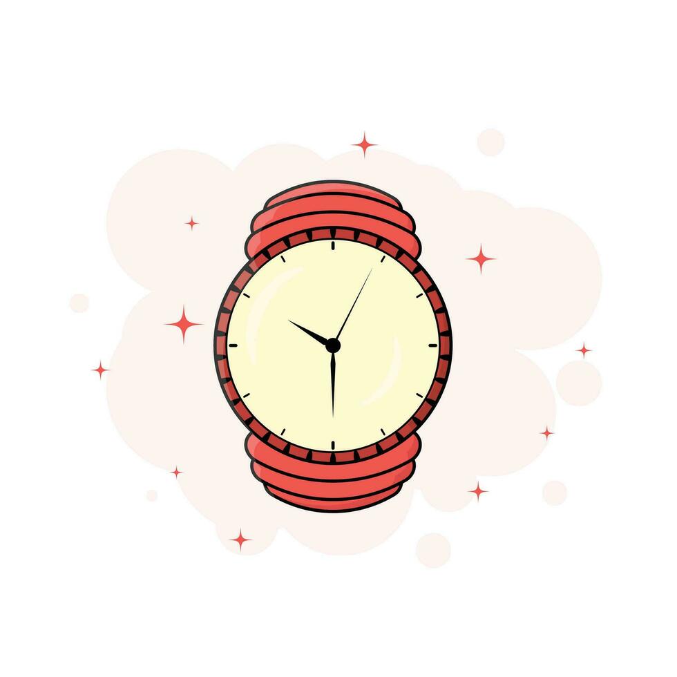 A very nice watch vector illustration.