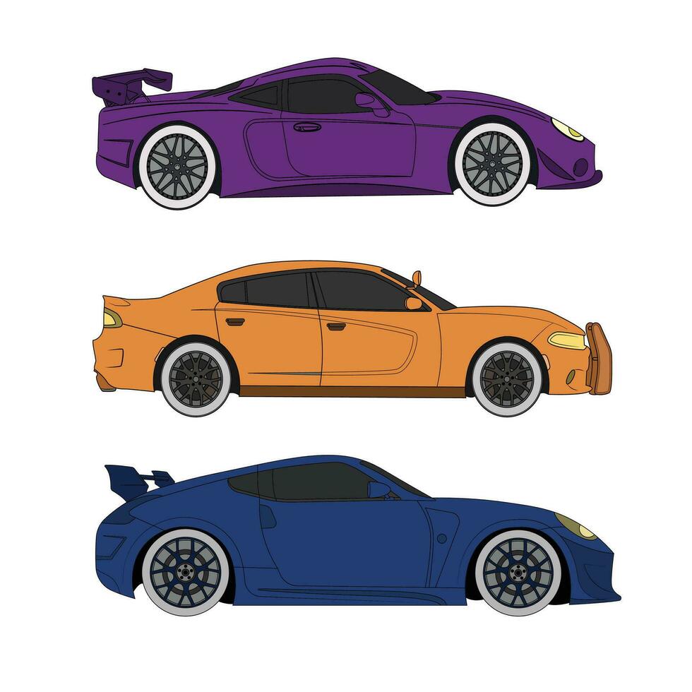 Simple Car Vector Art and Graphics Free Downloads and Modification.