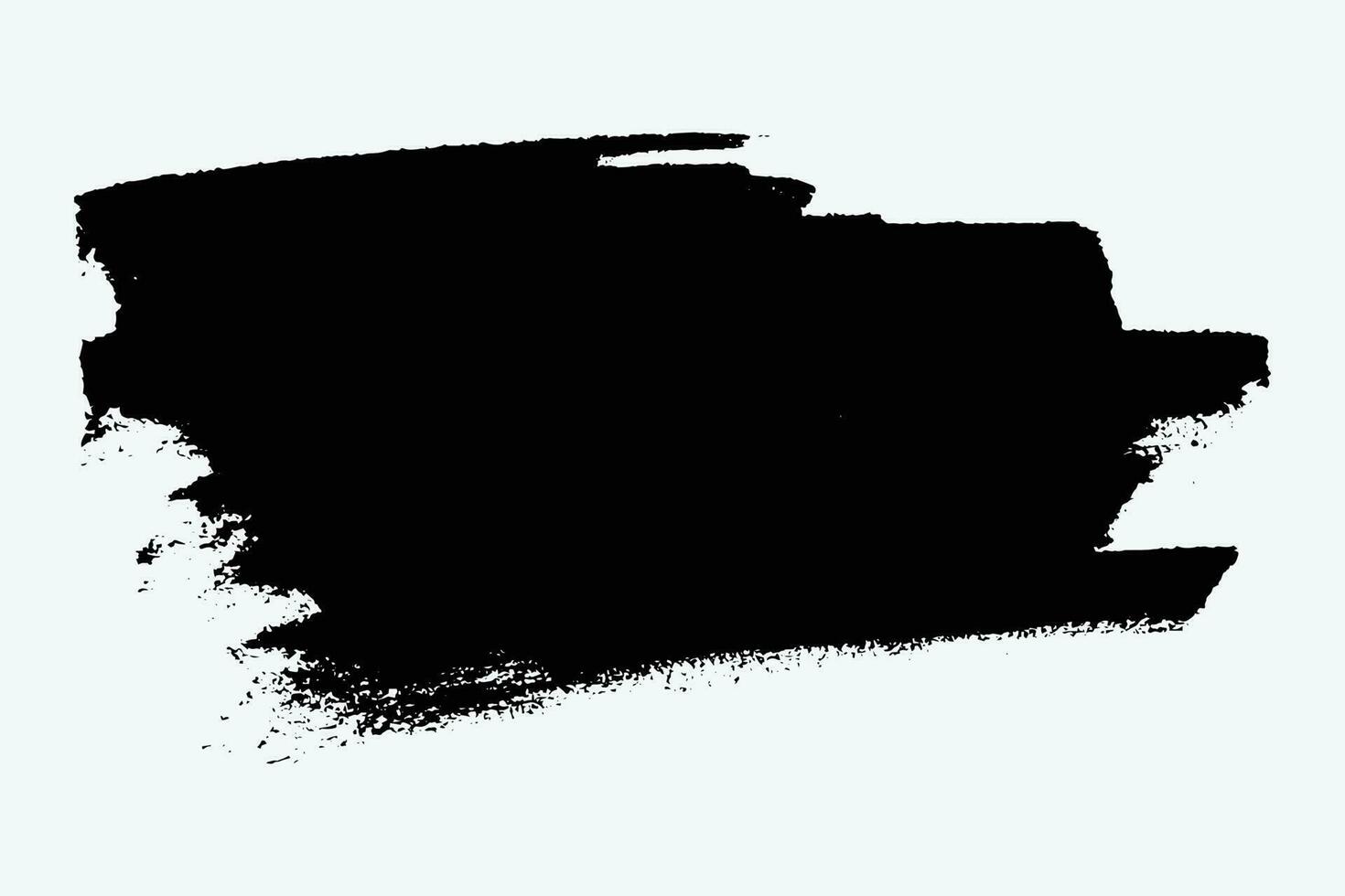 Ink splatter paint brush stroke background vector