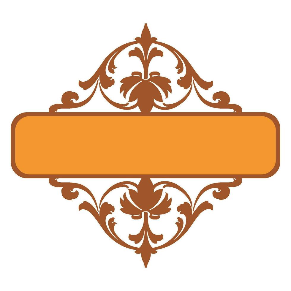 vector ornament frame