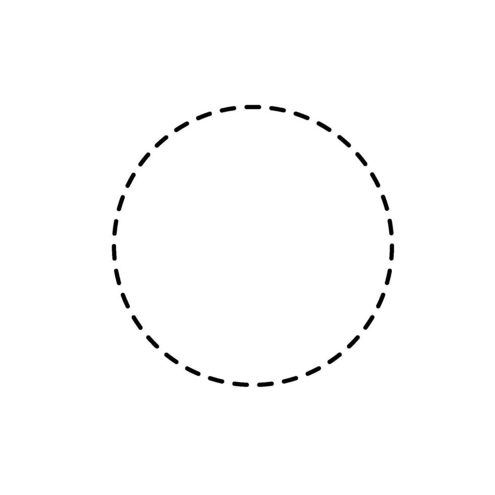 puntos circulo elemento vector