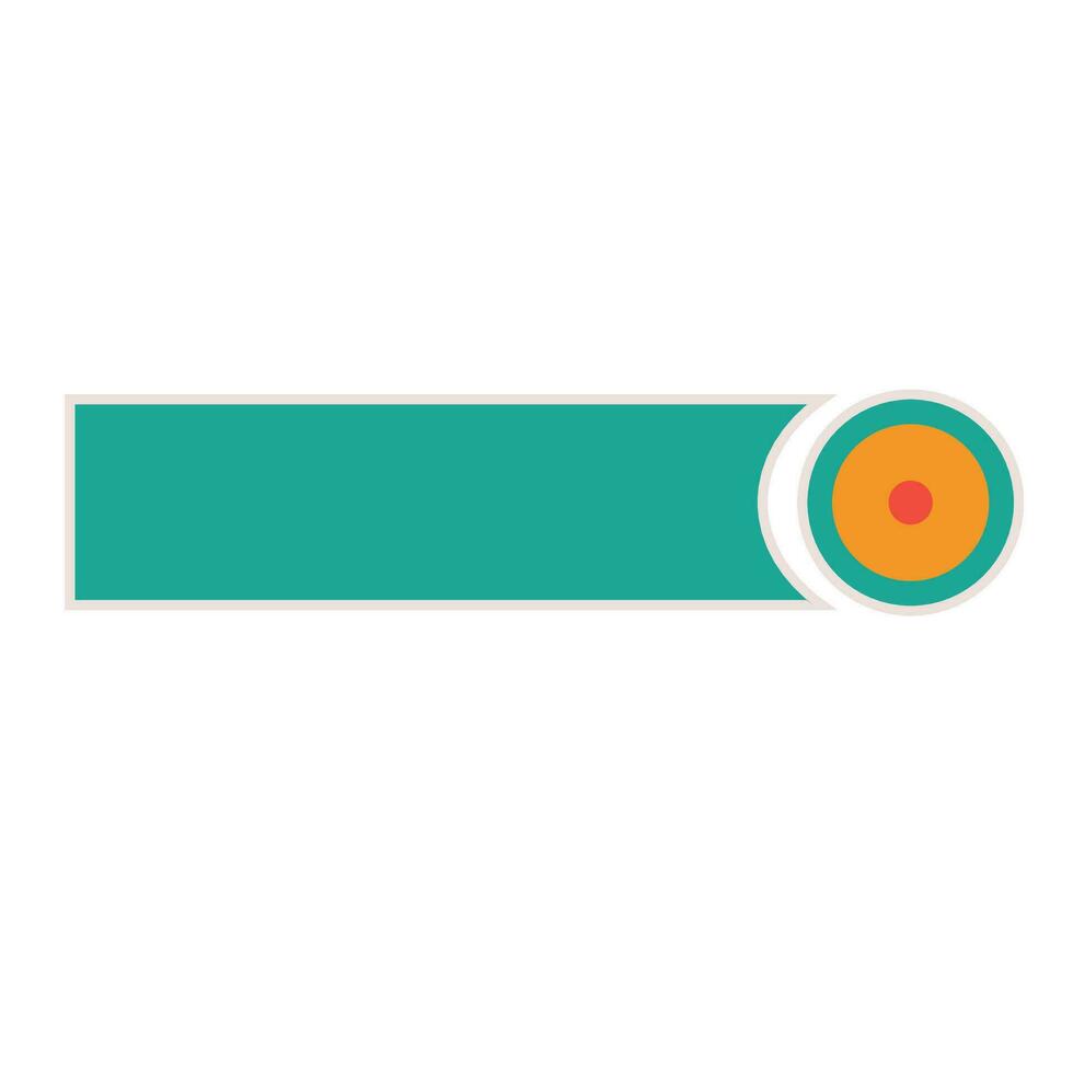 Retro User Interface Frame vector
