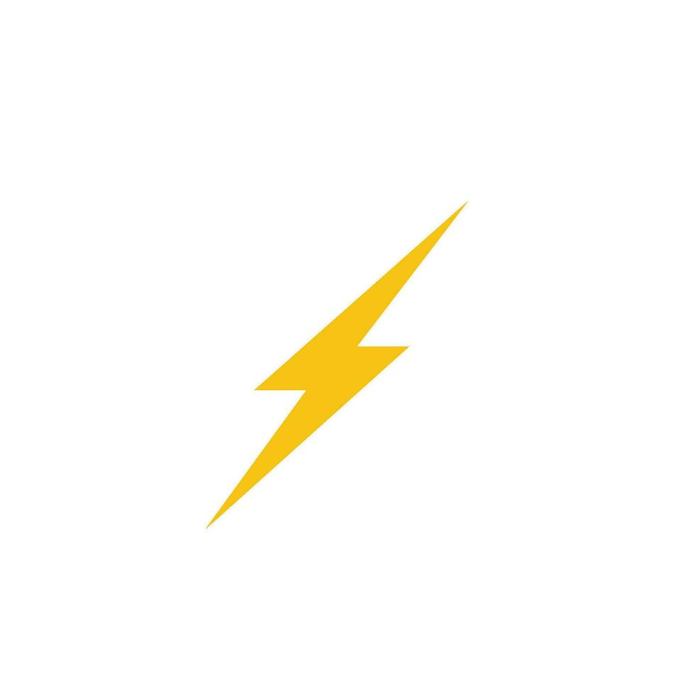 Lightning Flash Icon vector