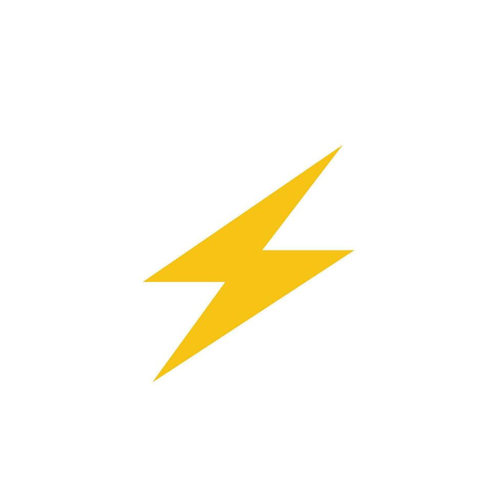 Lightning Flash Icon vector