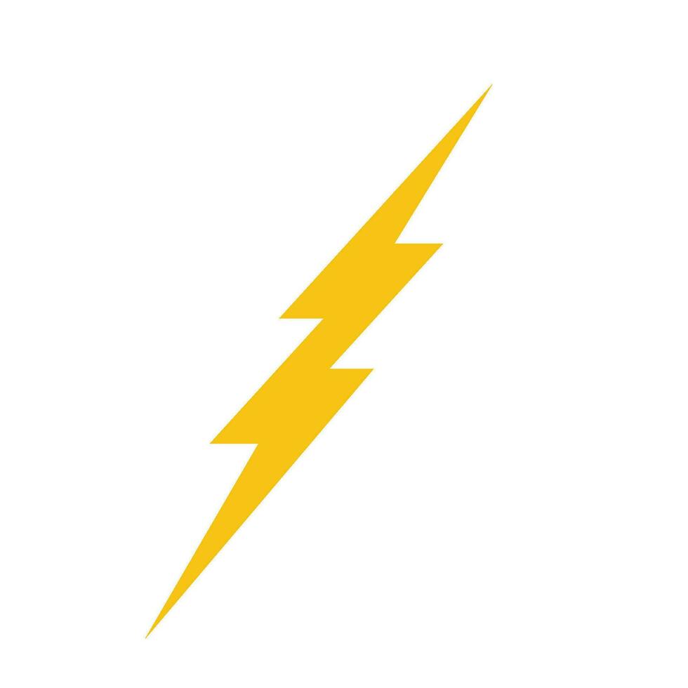 Lightning Flash Icon vector