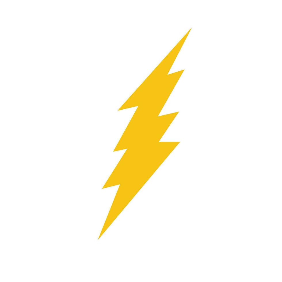 Lightning Flash Icon vector