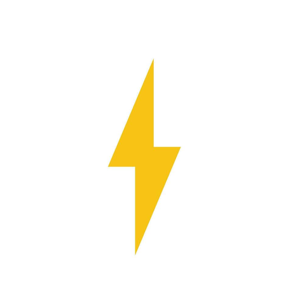 Lightning Flash Icon vector