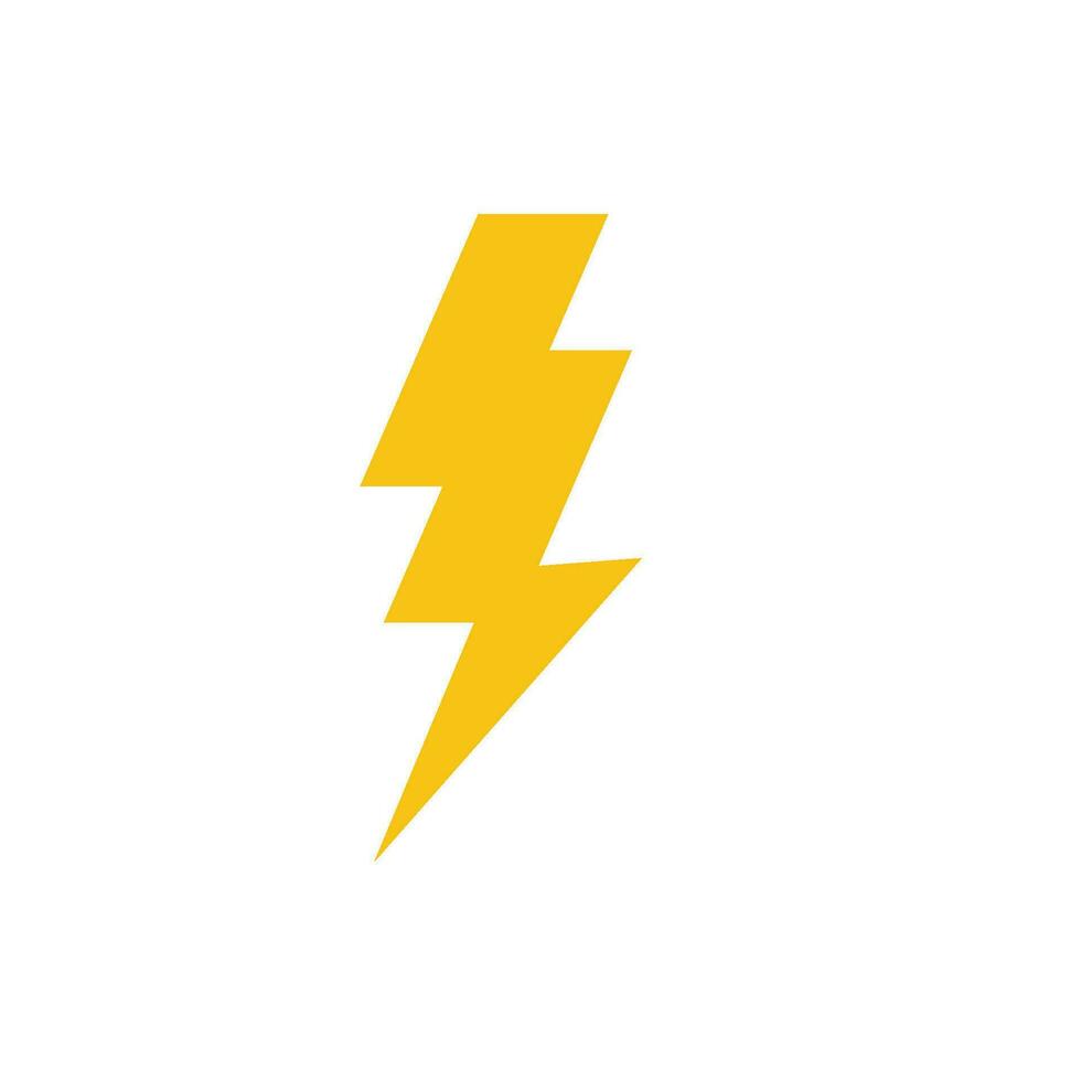 Lightning Flash Icon vector
