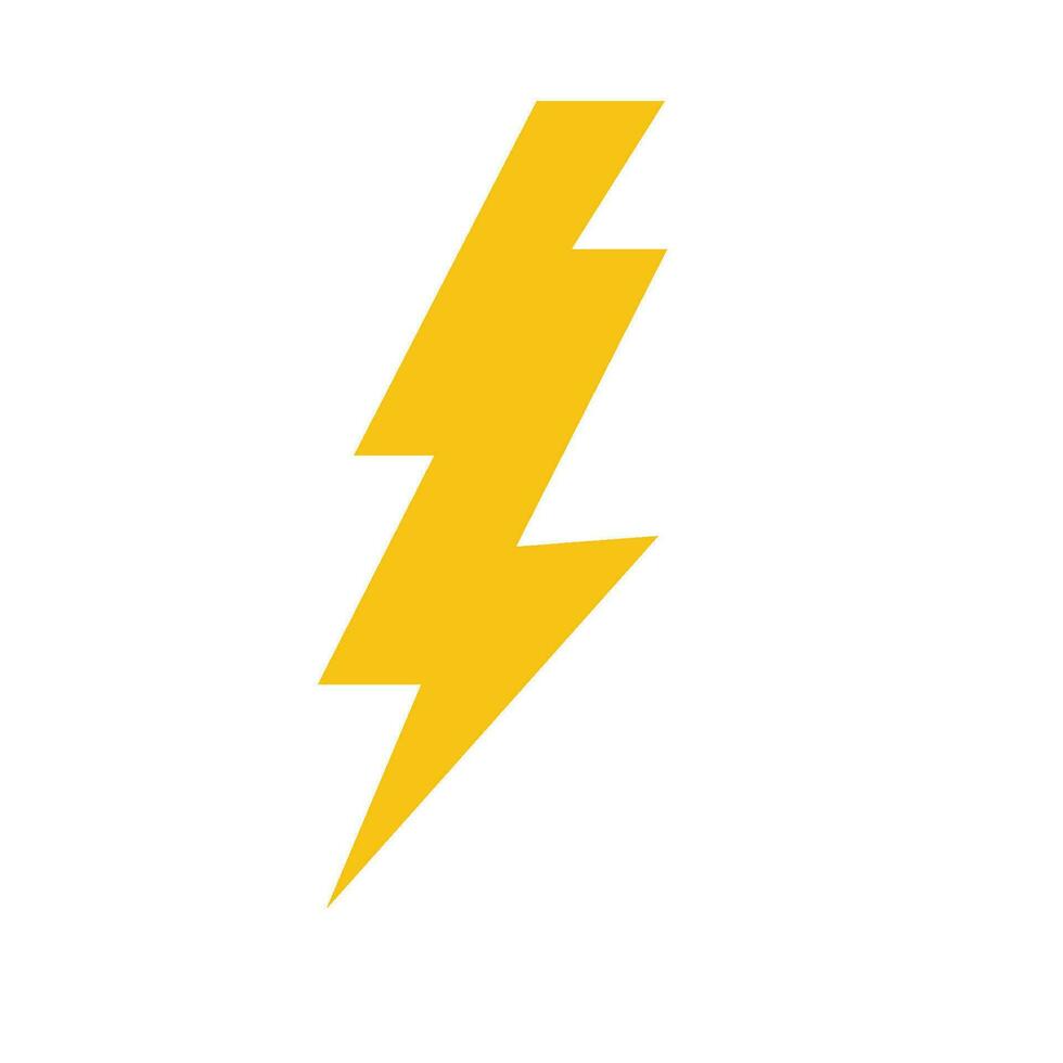 Lightning Flash Icon vector