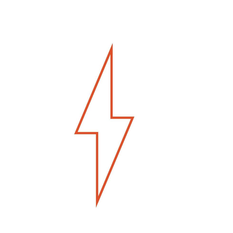 Power Lightning Sign vector