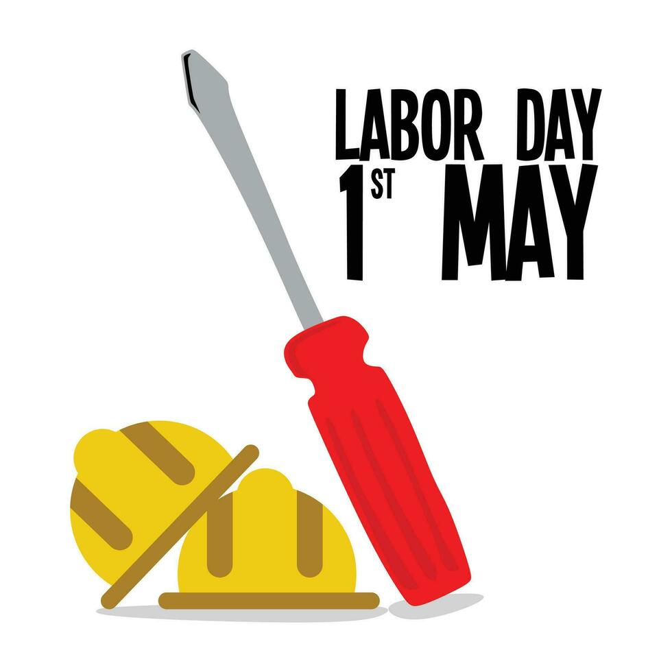 vector happy labor day banner and template design and vector labor cap and tools and 1st may banner and labor vector and labor banner design