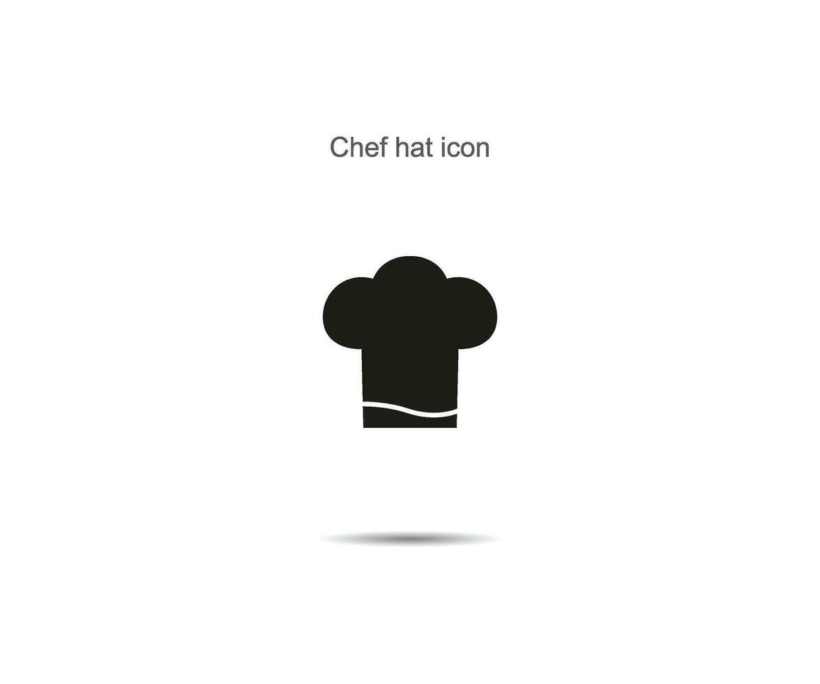 Chef hat icon, Vector illustration